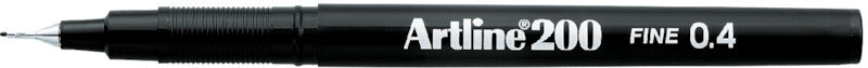 Artline 200 Fineliner 0,4 mm – schwarz