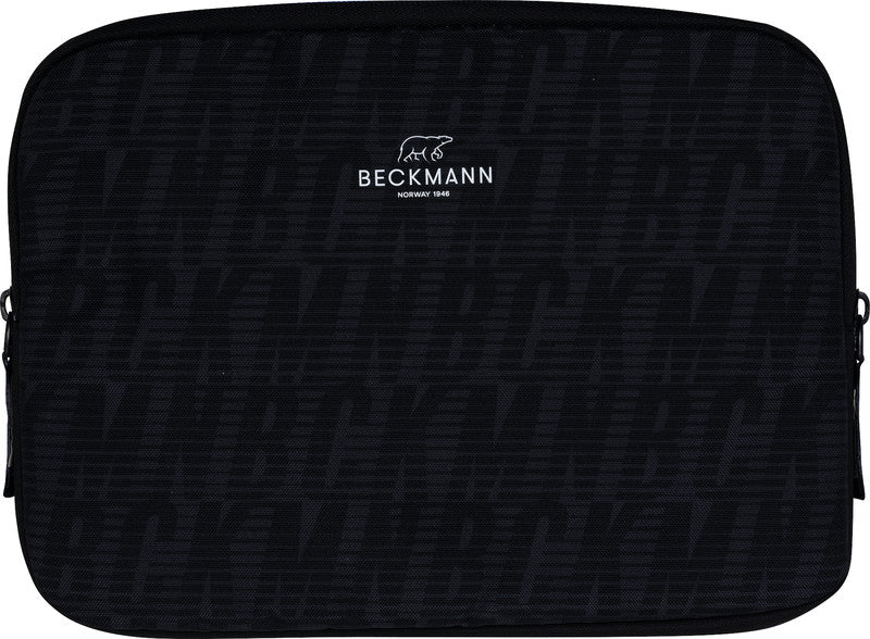 Beckmann Notebook-Schutzhülle – für Notebooks bis 14", Polyester, Schwarz
