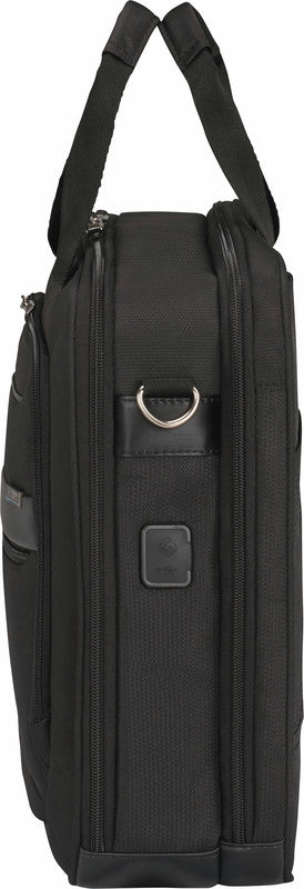 Samsonite Vectura Evo Notebook-Tasche – für Notebooks bis 17,3", 20,5 l, USB-Port, Aufsteckfunktion, Polyester
