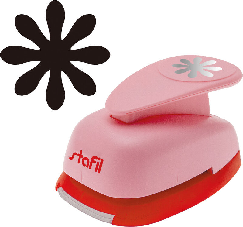 Stafil Motivstanzer Ø 33 mm, Kunststoff, Rosa