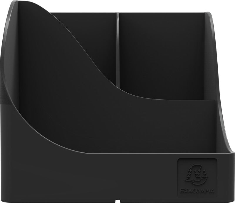 Exacompta Multiköcher – Kunststoff, schwarz, 109 × 119 mm