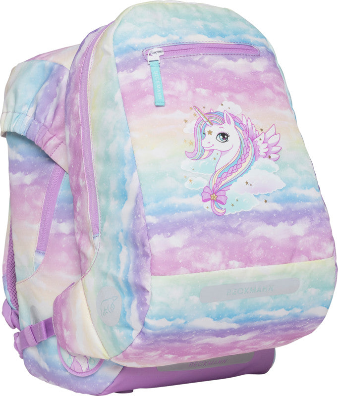 Beckmann Schulrucksack Classic – Unicorn – 24,0×37,0×25,0 cm – Recycelte Materialien