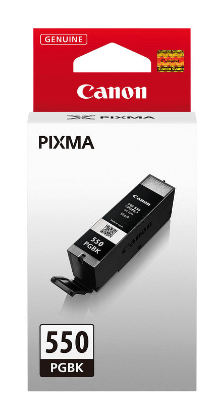 Canon Tintenpatrone PGI-550PGBK, schwarz – für Tintenstrahldrucker und Multifunktionsgeräte