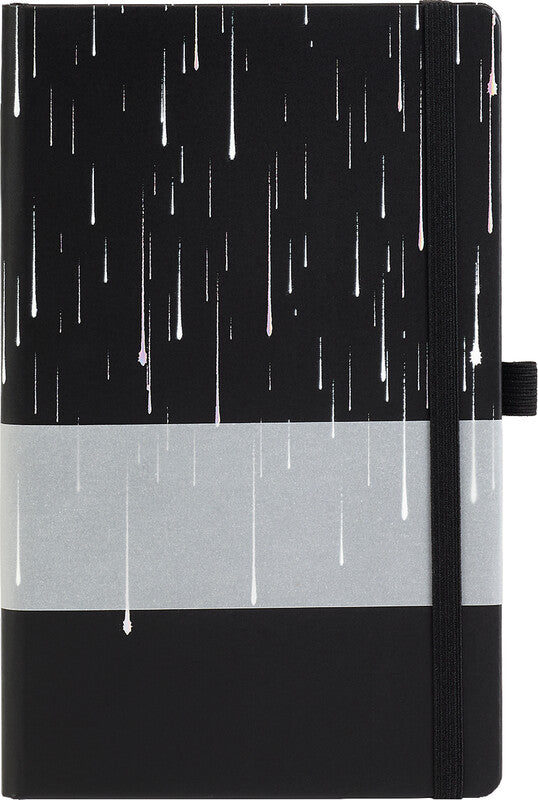 Castelli Notizbuch – A5 – liniert – 192 Seiten – 80 g/m² – gebunden, Gummiband, Stiftschlaufe, mehrfarbig