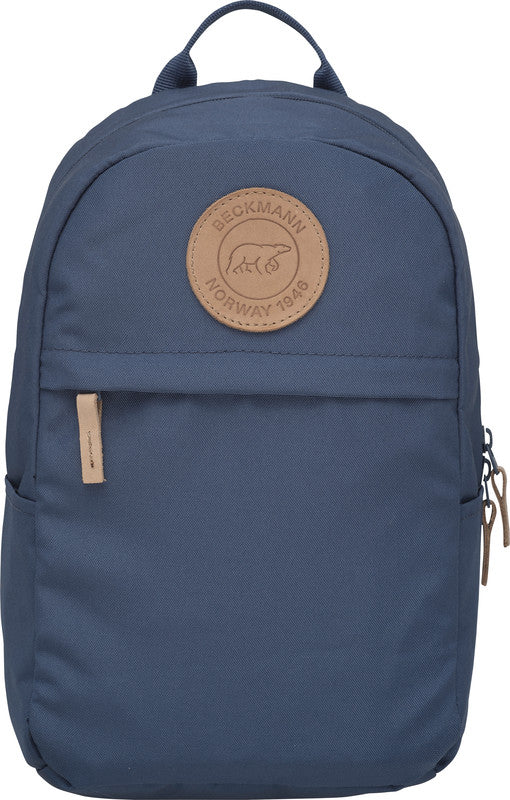 Beckmann Kindergartenrucksack Urban Mini – Dusty Blau – Recycelte Materialien