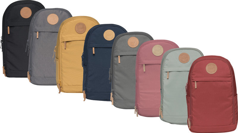 Beckmann Urban Rucksack – Stahlgrau – 30 l – recycelter Bestandteil