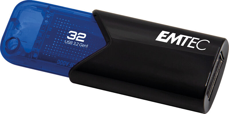 Emtec B110 Click Easy USB-Stick – 32 GB, USB 3.2, recyceltes Gehäuse