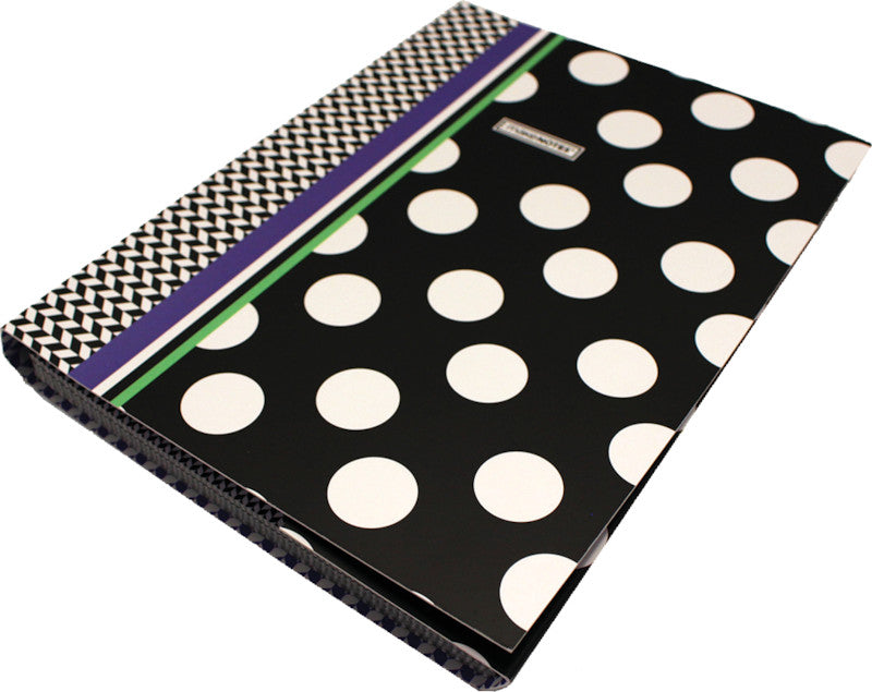 Makenotes Notizbuch A5, liniert, Spiralbindung, Karton, 160 Seiten, 100 g/m² – mehrfarbig