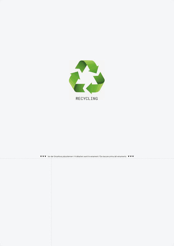 Dataform Formular – QR-Rechnung, 500 Blatt, A4, Recyclingpapier