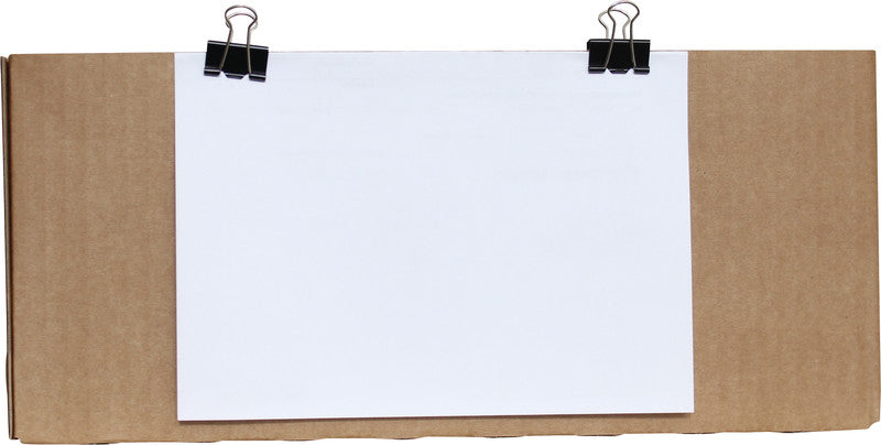 Q-CONNECT Büroklammern – Foldback-Clips – 32 × 13,8 mm – Metall – Schwarz – 10 Stück