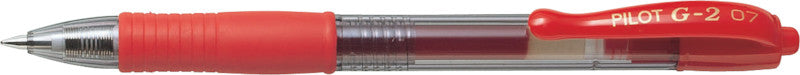 Pilot G-2 Gelschreiber 4er Etui – 4 Farben, 0,7 mm, Druck, nachfüllbar