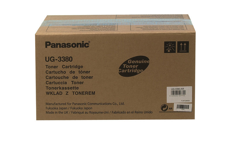 Panasonic Toner – schwarz, 10000 Seiten – für Mono-Laserdrucker/Multifunktionsgeräte