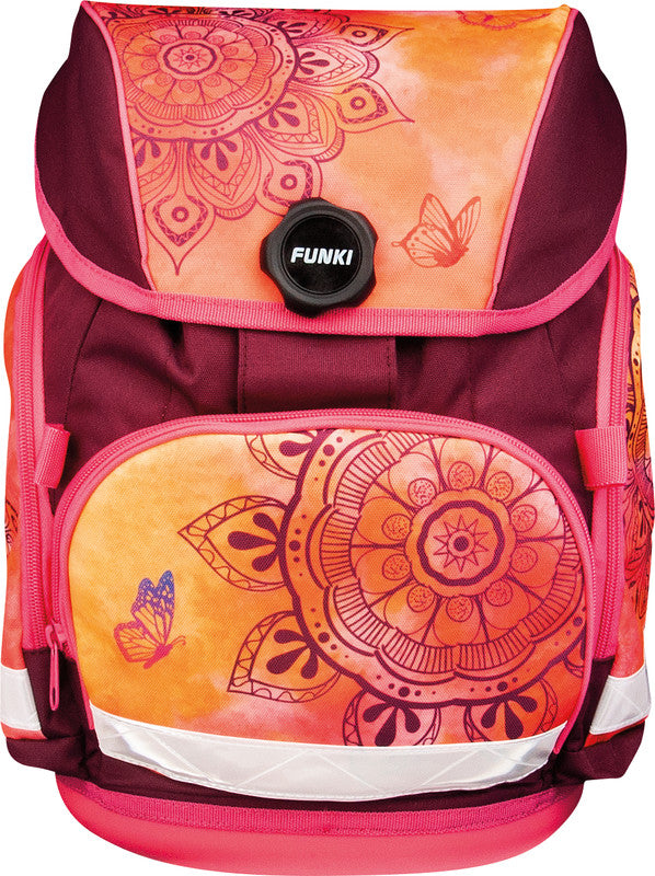 Funki Schulrucksack-Set – 4-teilig – Mandala