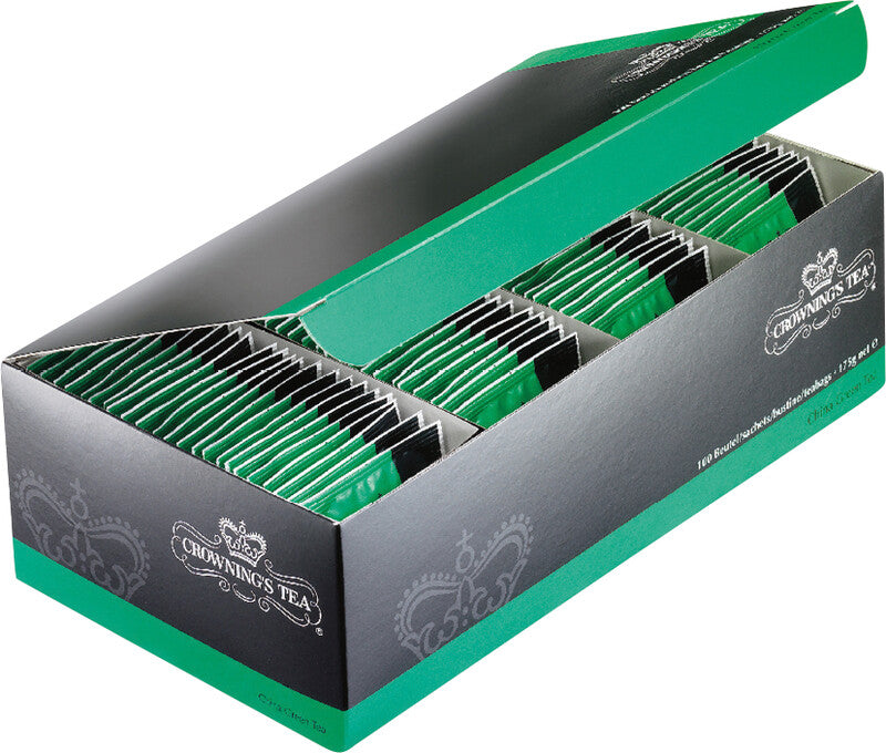 Crowning's Tea Teebeutel – Doppelkammerbeutel, 100 Beuteln