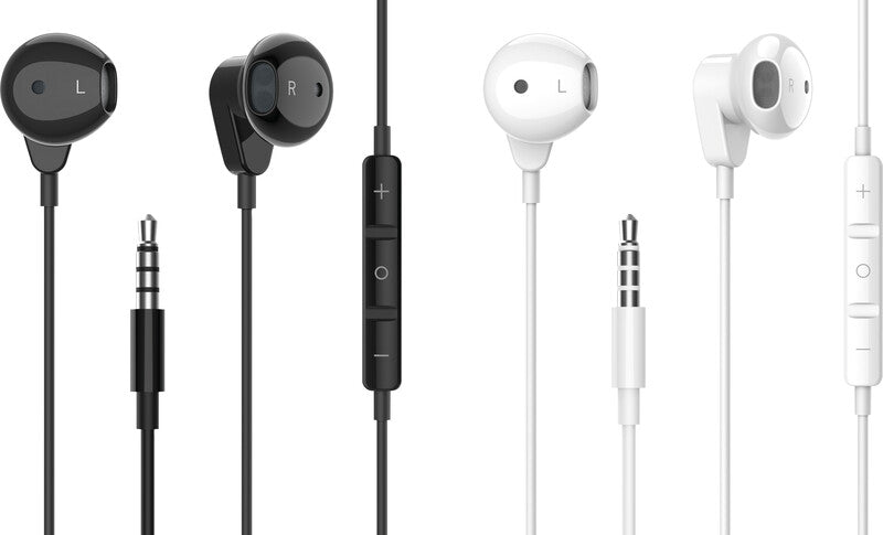 Mu classic In-Ear Headset – 3,5 mm Klinke, IPX5 – Weiss