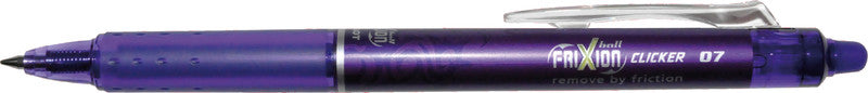 Pilot FriXion Ball Clicker – radierbarer Tintenroller, 0,7 mm, violett