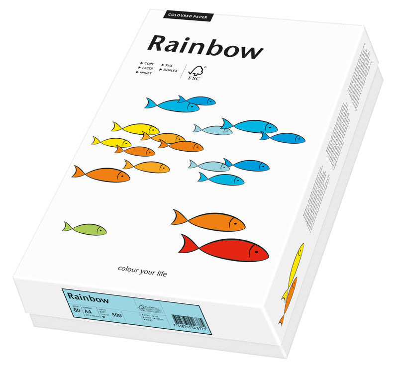 Scaldia Kopierpapier – A4, 120 g/m², mittelblau – für Inkjet/Laser/Kopierer – FSC – 250 Blatt