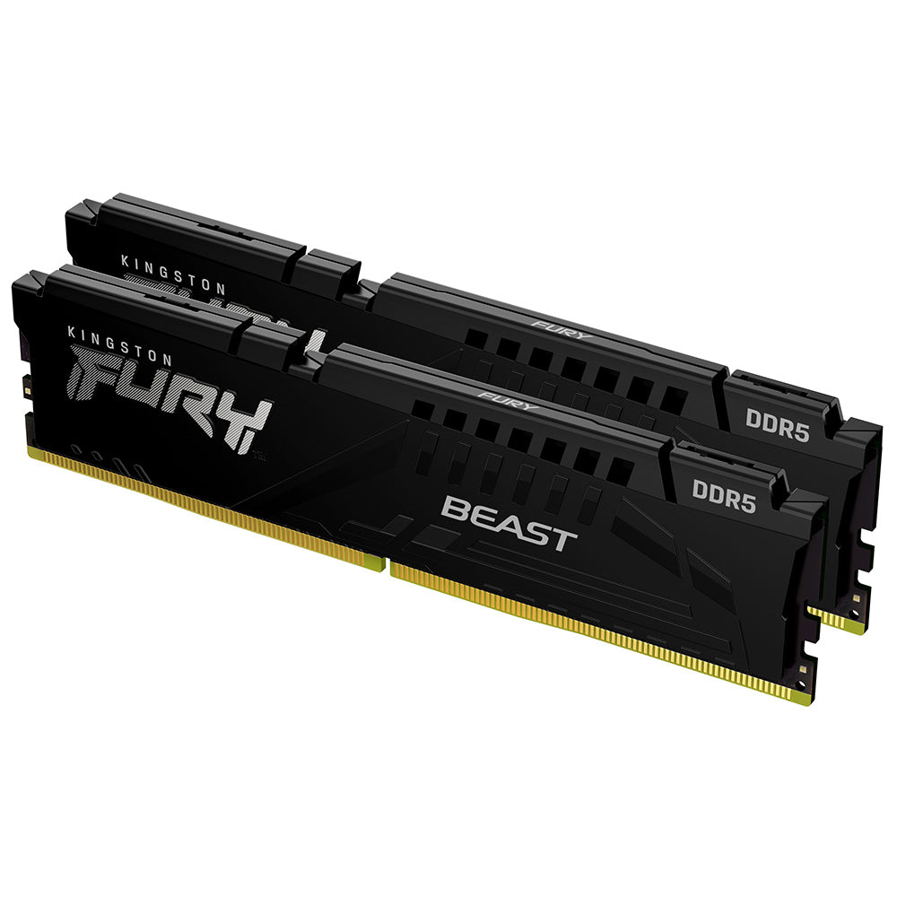 Kingston Technology Kingston FURY Beast – 32 GB (2×16 GB) DDR5 5200 MT/s CL40, 288-poliger DIMM, für PC