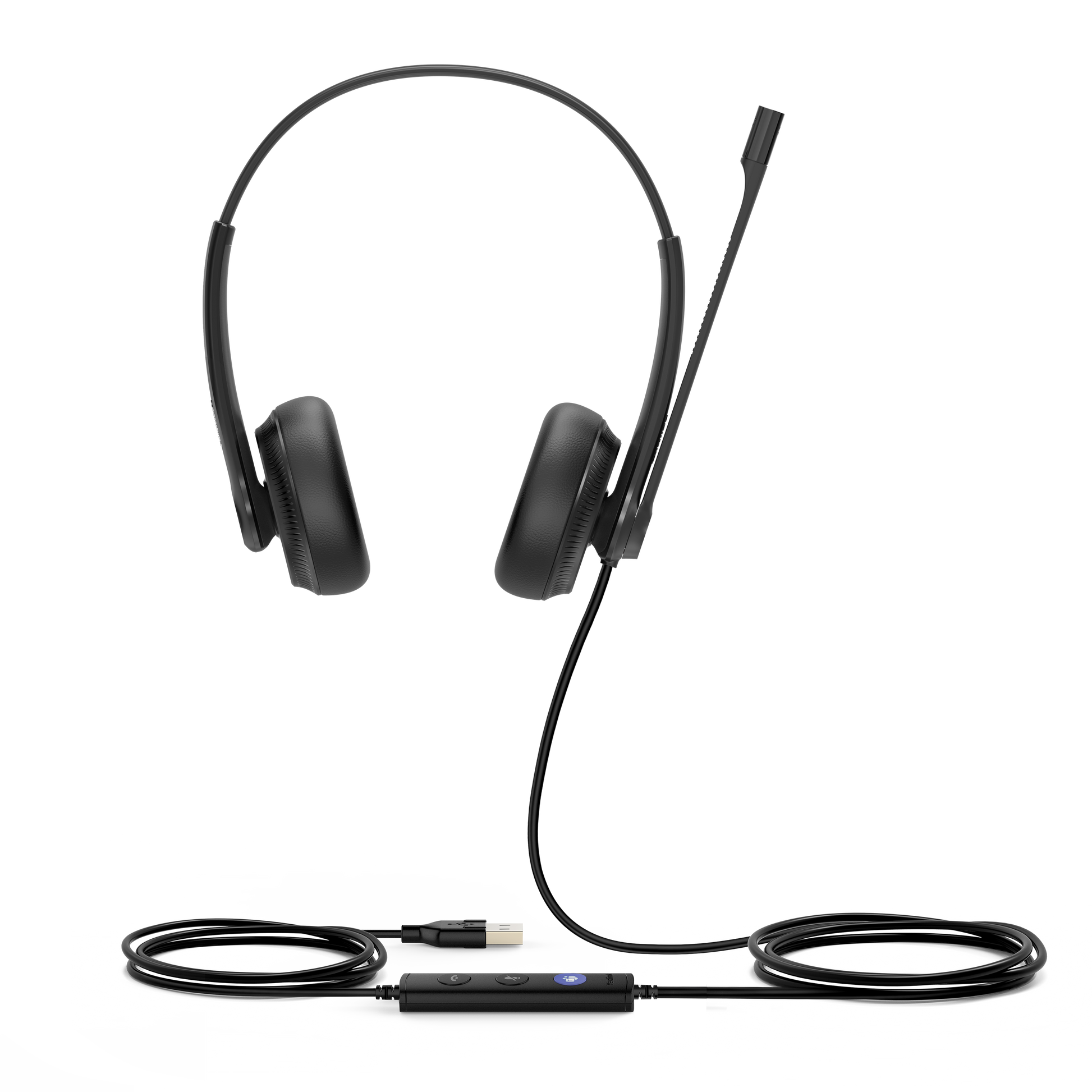 Yealink UH34 Lite Dual UC Headset – On-Ear, Stereo, Kabelgebunden, USB-A, UC-optimiert, für T41S, T42S und andere