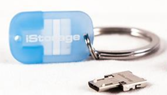 Istorage On The Go USB-Adapter – Schlüsselanhänger-Etui