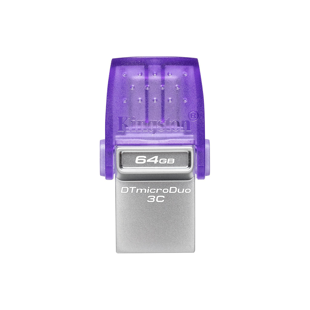 Kingston Technology Kingston DataTraveler MicroDuo 3C USB-Stick – 64 GB, USB-A + USB-C, 200 MB/s