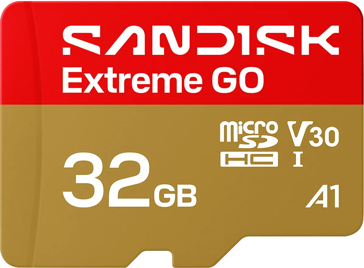 SanDisk Extreme GO microSDHC 32 GB – UHS-I, 100/60 MB/s