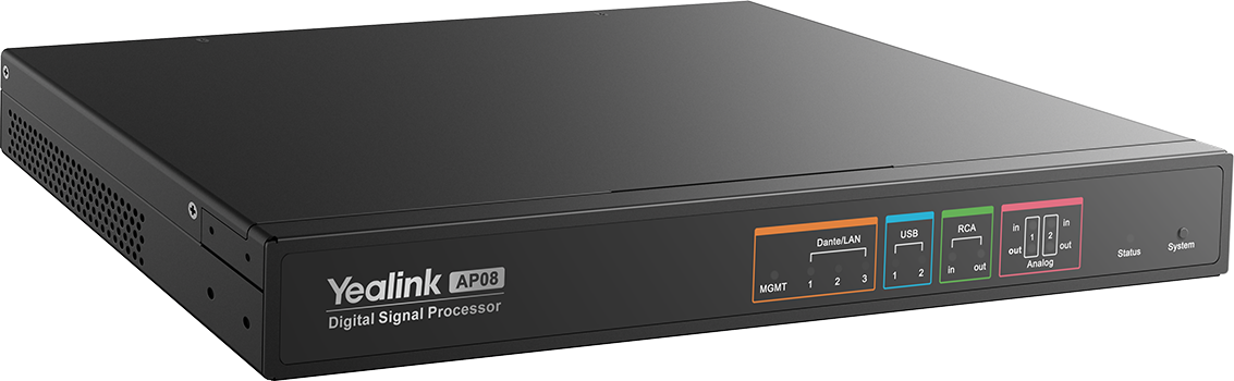 Yealink AP08 – Konferenzraum-System – Dante Digital Signal Processor, USB 3.0