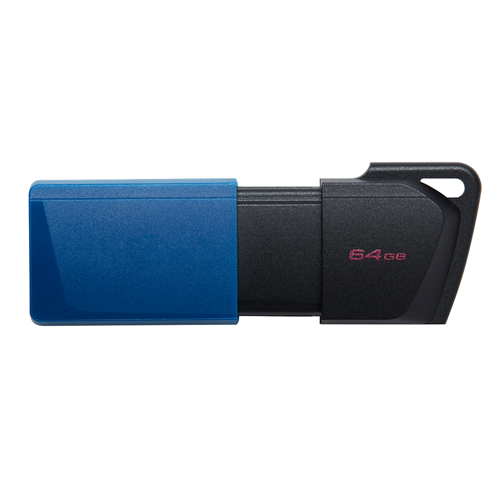 Kingston Technology Kingston DT Exodia M USB-Stick – 64 GB, USB 3.2 Gen 1, Schwarz/Blau