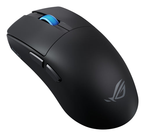 ASUS ROG Harpe II ACE BLK Gaming-Maus – kabellos, Bluetooth + 2,4 GHz, USB-A, 42'000 dpi, 2 Tasten, Schwarz