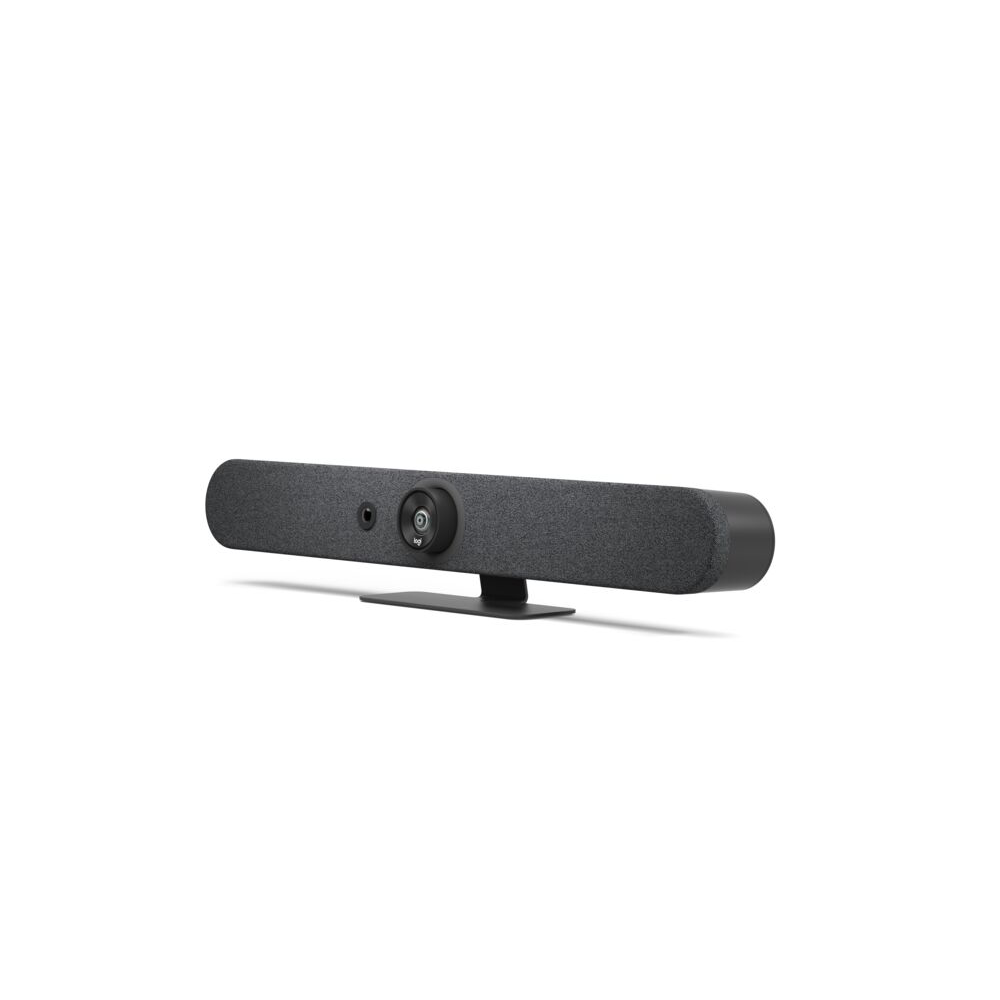 Logitech Rally Bar Mini Graphit – Videobar – 4K, Sichtfeld 120°, ePTZ, für Teams/Meet, HDMI x3