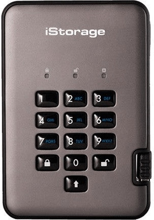 iStorage diskAshur Pro2 256 GB – für 2,5" SSD, USB 3,2 Gen 1 (USB-A)