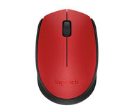 Logitech M171 Maus – Kabellos, Rot