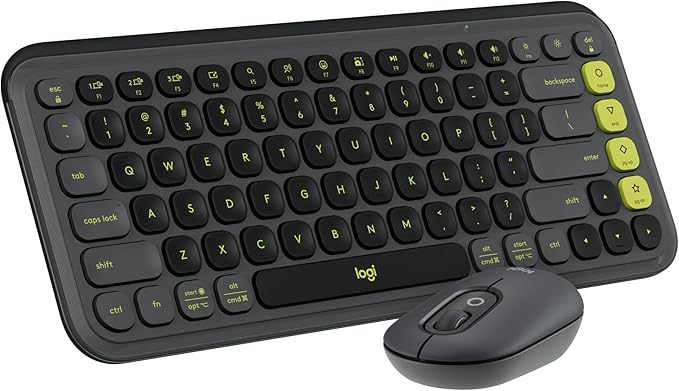 Logitech POP ICON – Tastatur, CH-Layout (DE-CH), Grau