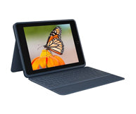 Logitech Rugged Combo 3 Touch – Tastatur, UK-Layout (EN), Blau