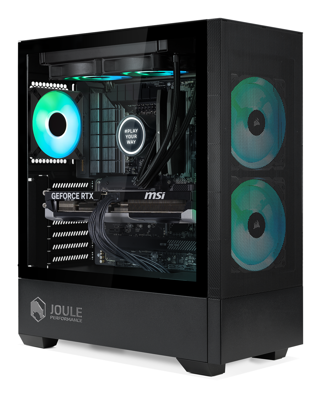 Joule Performance Tower – AMD Ryzen 5, 32 GB RAM, 2 TB Speicher, NVIDIA RTX 5060 Ti 8 GB
