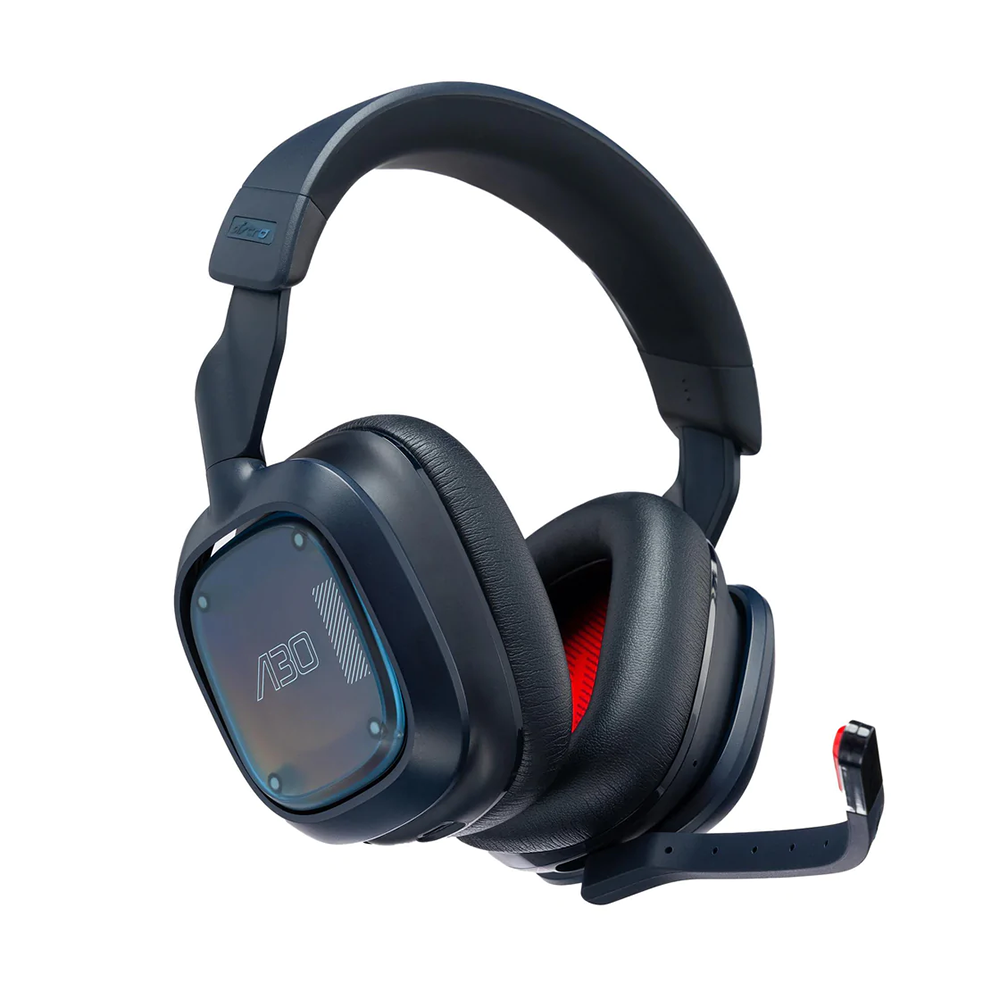 ASTRO Gaming A30 – Bluetooth Gaming-Headset – Dolby Atmos, abnehmbares Mikrofon – Blau/Rot – für PS5/PS4/PC