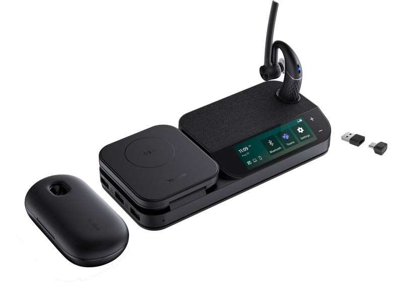 Yealink BH71 Workstation Pro USB-C – Mono Headset – Bluetooth – Schwarz – Teams-kompatibel – bis 10 h