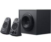 Logitech Z625 – PC-Lautsprecher-Set – 2.1, 200 W, mit Subwoofer, 3,5 mm Klinke, Optisch, Schwarz