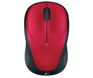 Logitech M235 Maus – Kabellos, Rot