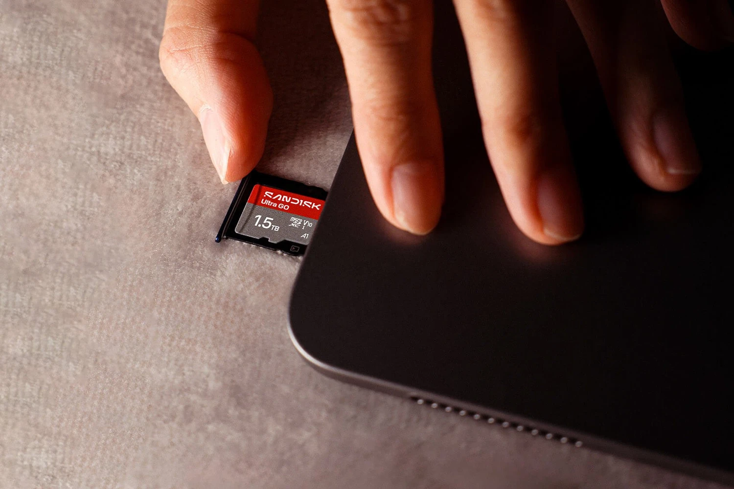 SanDisk Ultra GO microSDXC 64 GB – UHS-I, Klasse 10, U1, V10, A1, 140 MB/s Lesen