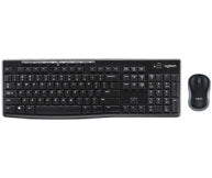 Logitech MK270 Combo – Tastatur, kabellos, UK-Layout (EN), Schwarz